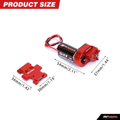 RCAWD FMS FCX24 RCAWD Complete Transmission with 51T 180 Motor for 1/18 FMS EASYRC RocHobby RC