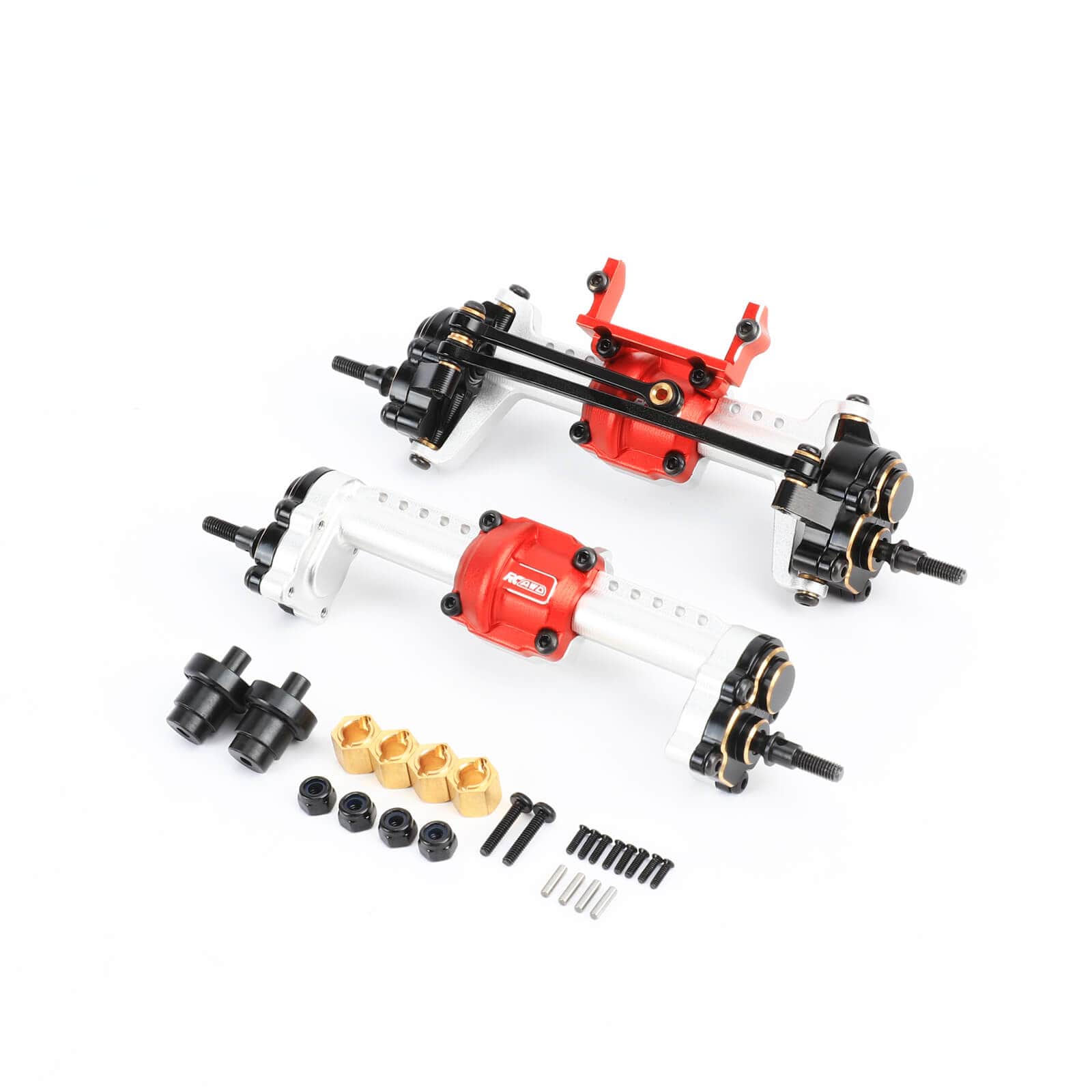 RCAWD FMS FCX24 RCAWD FCX24 Differential Portal Axles Complete Set with Diff Locker D6-C3112