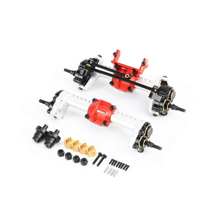 RCAWD FMS FCX24 RCAWD FCX24 Differential Portal Axles Complete Set with Diff Locker D6-C3112