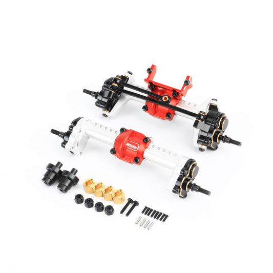 RCAWD FMS FCX24 RCAWD FCX24 Differential Portal Axles Complete Set with Diff Locker D6-C3112