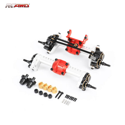 RCAWD FMS FCX24 RCAWD FCX24 Differential Portal Axles Complete Set with Diff Locker D6-C3112