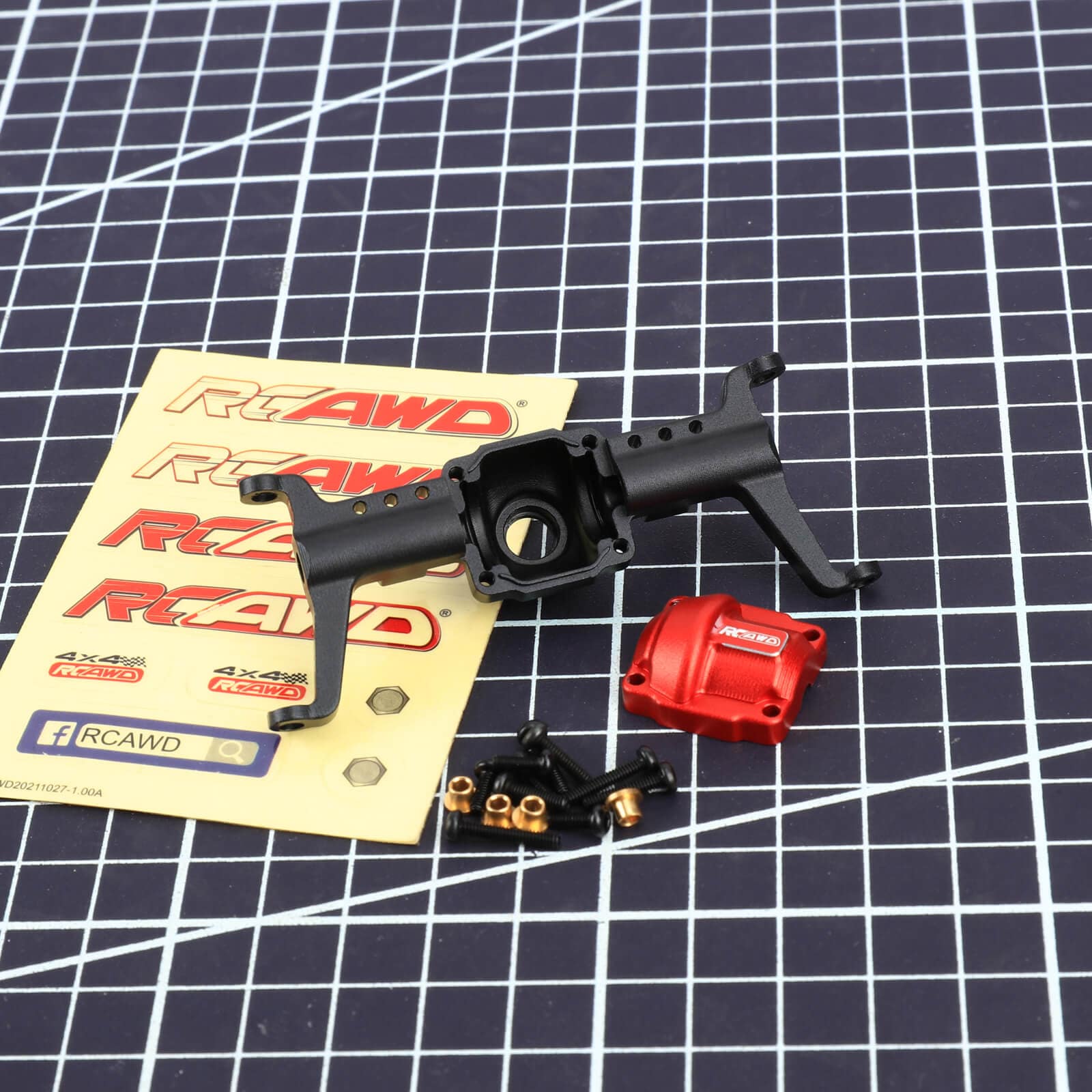 RCAWD FMS FCX24 RCAWD FCX24 Front Rear Differential Portal Axles Housing