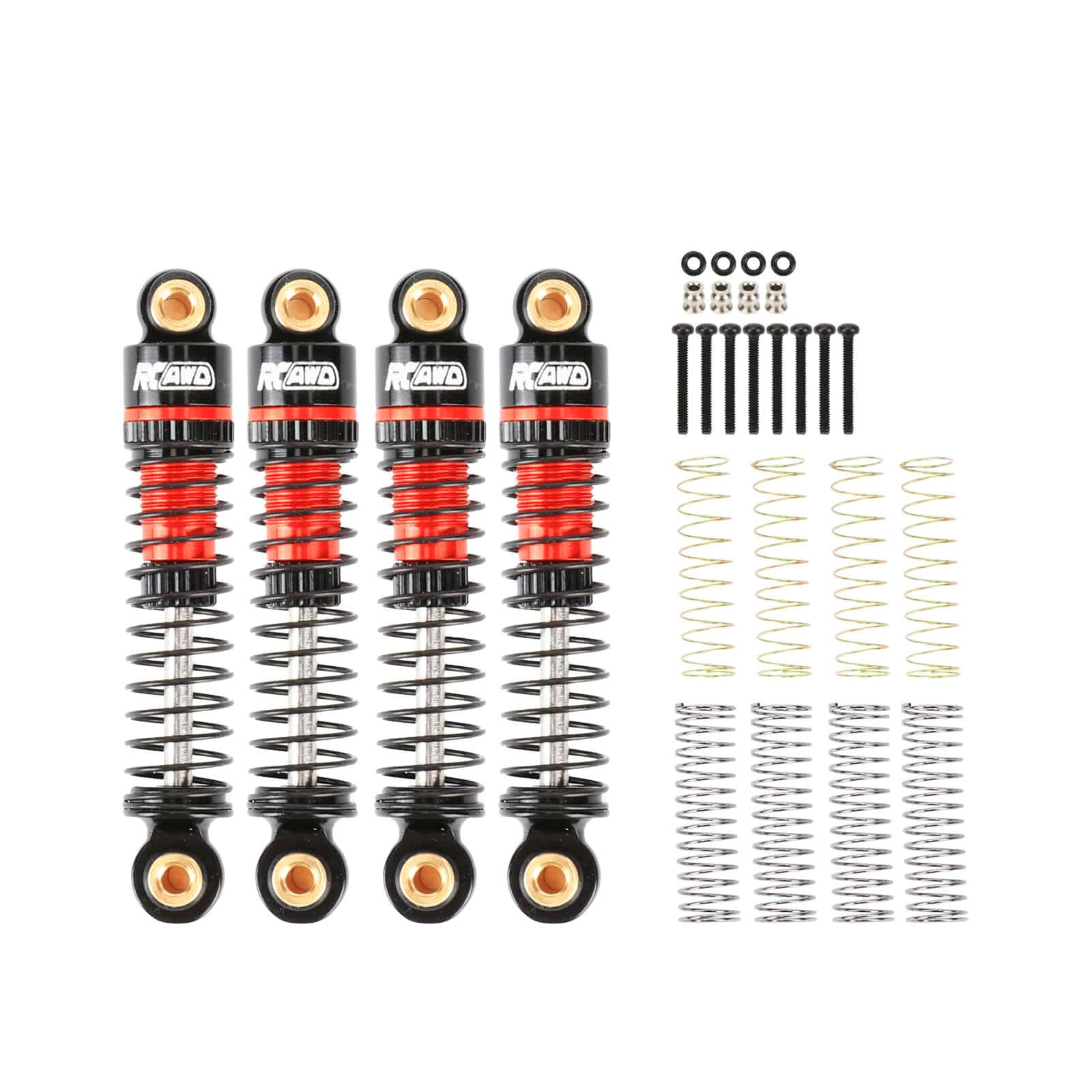 RCAWD FMS FCX24 RCAWD FMS FCX24 Damper Shock Absorber Oil filled Type 47mm