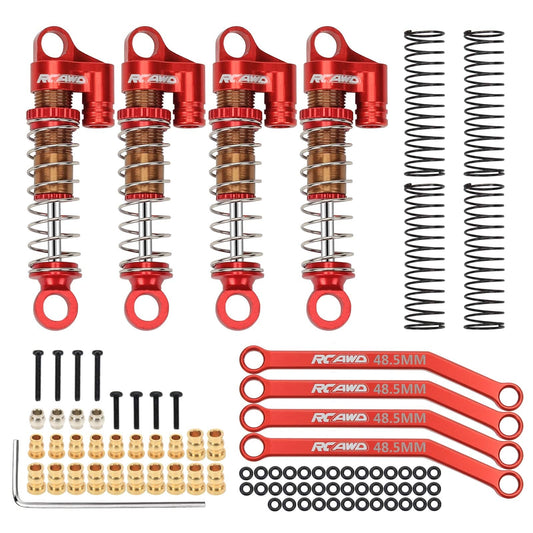 RCAWD FMS FCX24 RCAWD FMS FCX24 Shocks Absorber Oil-Filled Type with 48.5mm Links