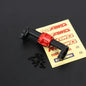 RCAWD FMS FCX24 Rear Portal Axle Hosings / Black RCAWD FCX24 Front Rear Differential Portal Axles Housing