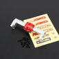 RCAWD FMS FCX24 Rear Portal Axle Hosings / Silver RCAWD FCX24 Front Rear Differential Portal Axles Housing