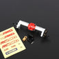 RCAWD FMS FCX24 Rear Portal Axle / Silver RCAWD FCX24 Differential Portal Axles Complete Set with Diff Locker D6-C3112