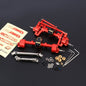 RCAWD FMS FCX24 Red RCAWD FMS 1/18 Upgrades Worm Gear Portal Axle FMS1808BL
