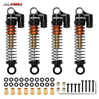 RCAWD FMS FCX24 Threaded Telescopic Double Barrel Shocks - RCAWD