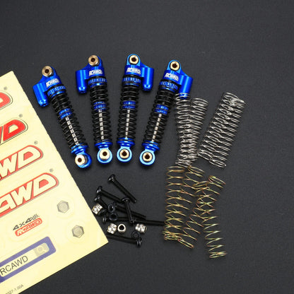 RCAWD FMS FCX24 Upgrades 47mm Threaded Oil Filled Shock Absorber Damper C - C3002R - RCAWD