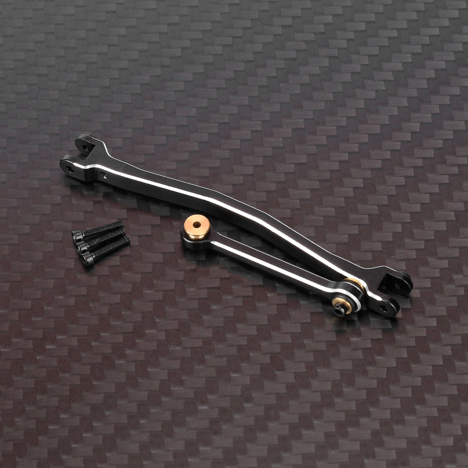 RCAWD FMS FCX24M Black RCAWD FCX24M Steering Tie Link Rods Linkages