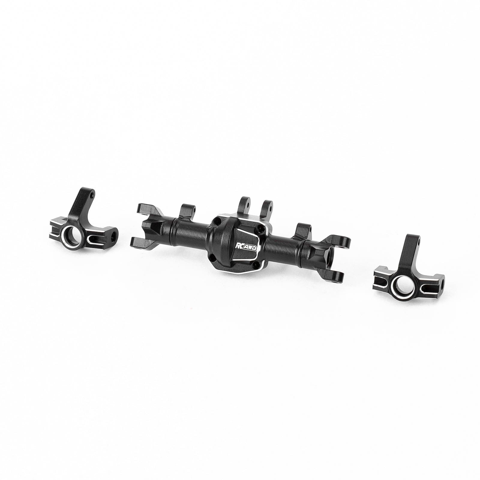 RCAWD FMS FCX24M RCAWD FCX24M Front Rear Axle Housing Kit with Steering cup