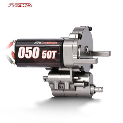 RCAWD FMS FCX24M RCAWD FMS FCX24M 2-Speed Transmission Gearbox Assembly