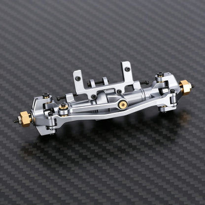 RCAWD FMS FCX24M Silver RCAWD FCX24M Front Axle Assembly Set
