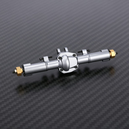 RCAWD FMS FCX24M Silver RCAWD FCX24M Rear Axle Assembly Set