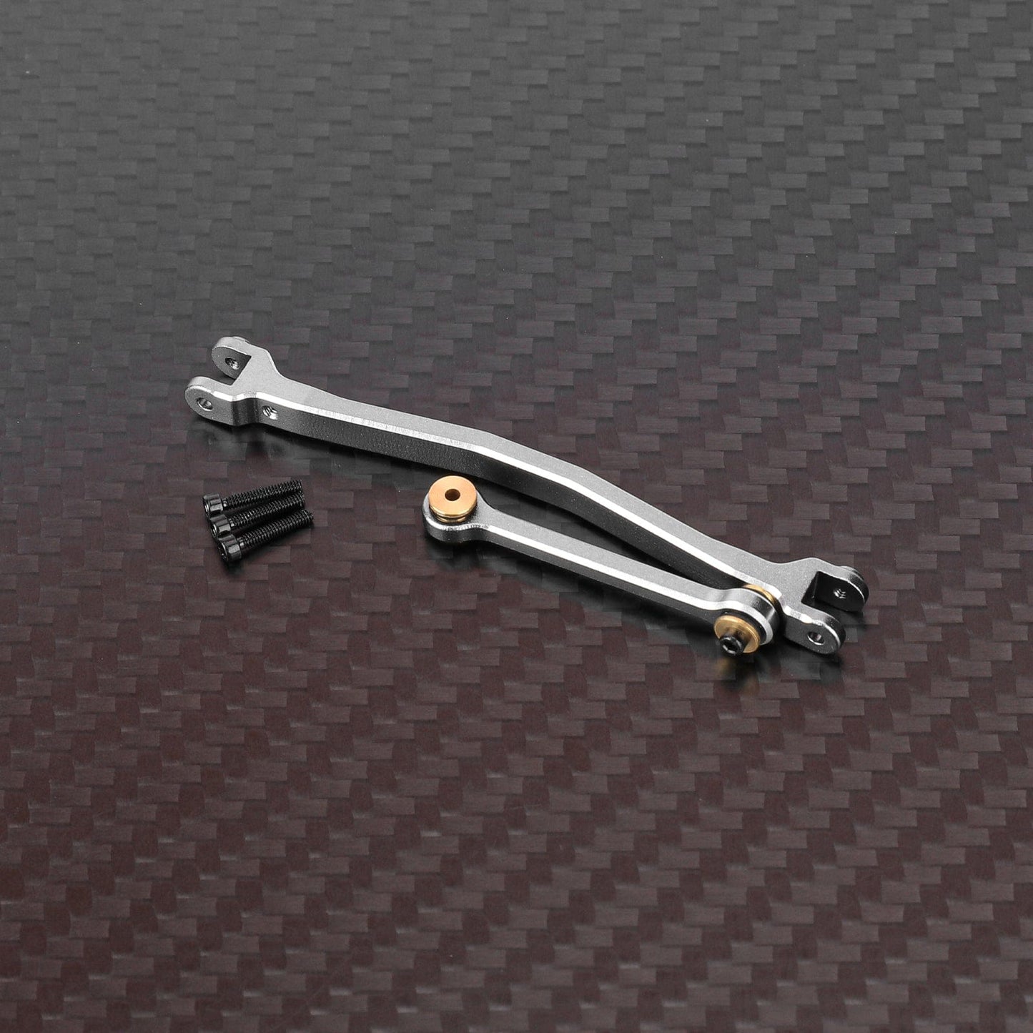 RCAWD FMS FCX24M Silver RCAWD FCX24M Steering Tie Link Rods Linkages