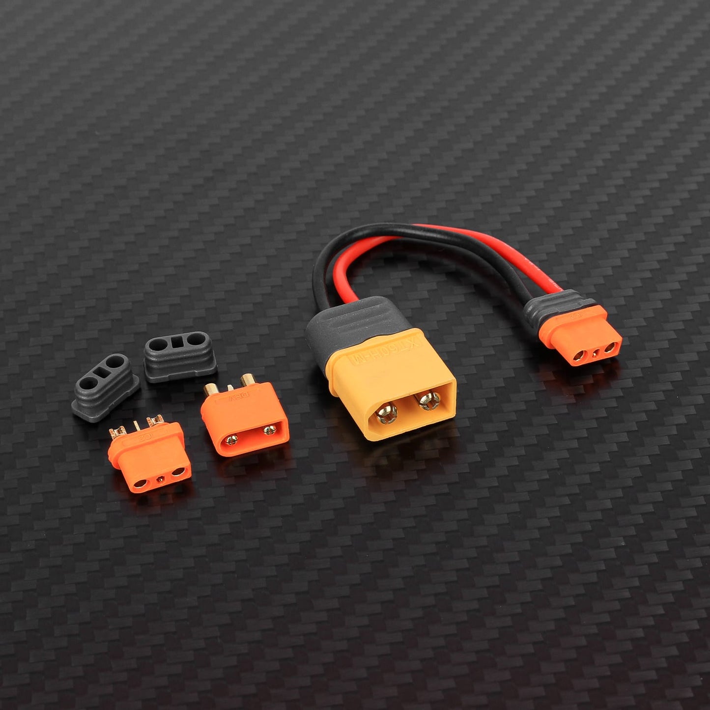 RCAWD Full Set RCAWD Battery Adapter Cable IC2 Female to XT60 Male