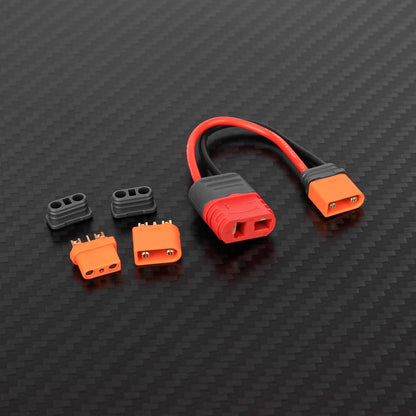 RCAWD Full Set RCAWD Battery Adapter Cable IC2 Male to T-Plug Female Set