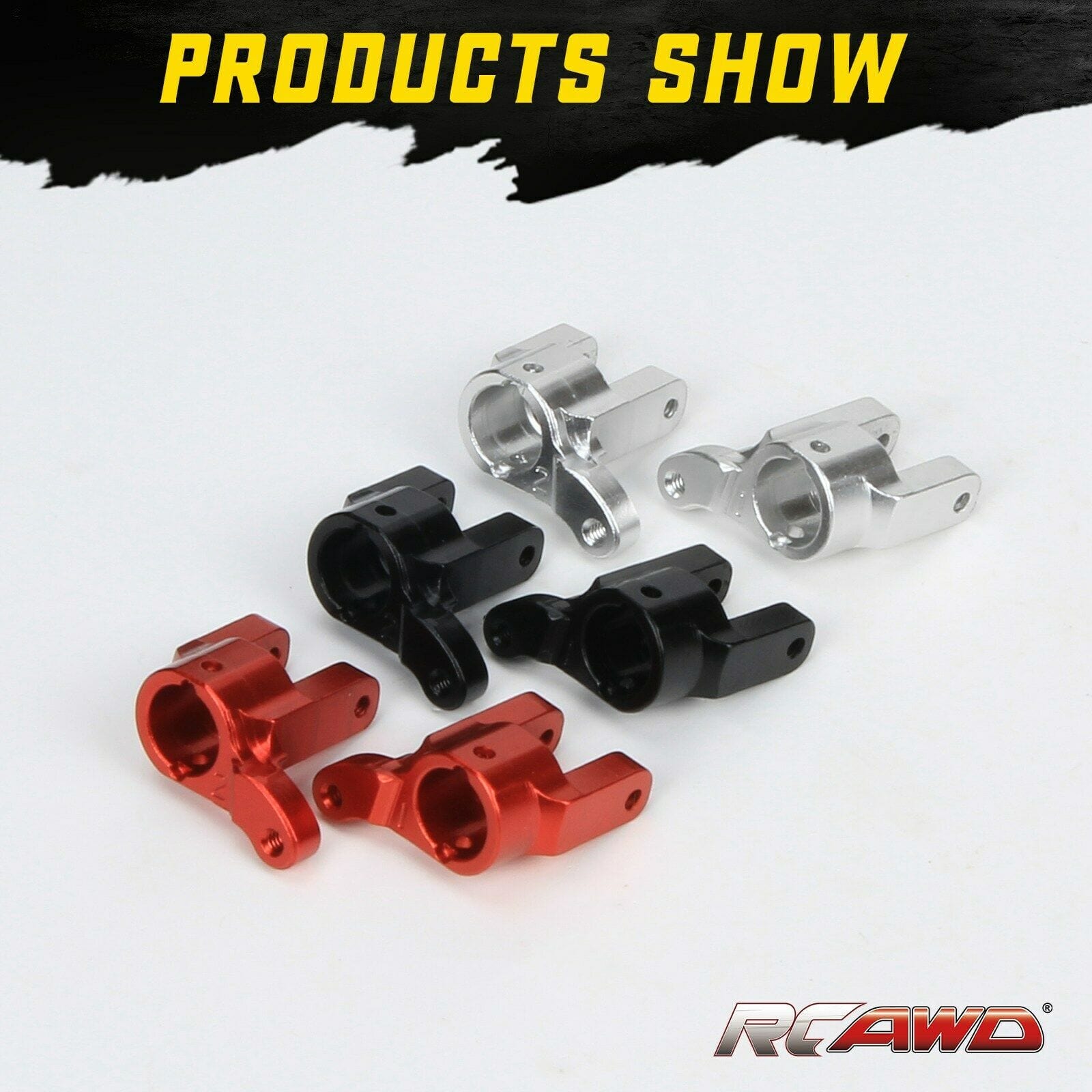 RCAWD HBX 2098B crawler RCAWD HBX upgrades Alloy C Front Hub Carrier Caster Blocks