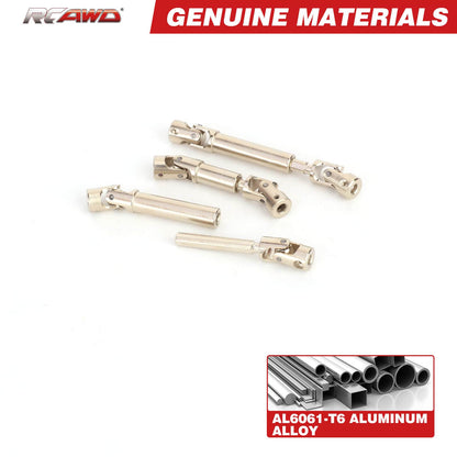 RCAWD HobbyPlus CR18 driveshaft set 3pcs RCAWD Hobbyplus 1/18 ARKTOS Driveshaft Set 240471S