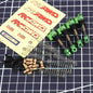 RCAWD HobbyPlus CR18 Green RCAWD HobbyPlus CR18 Double Barrel Shocks 43mm 240304