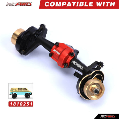 RCAWD HobbyPlus CR18 Portal Axles - RCAWD