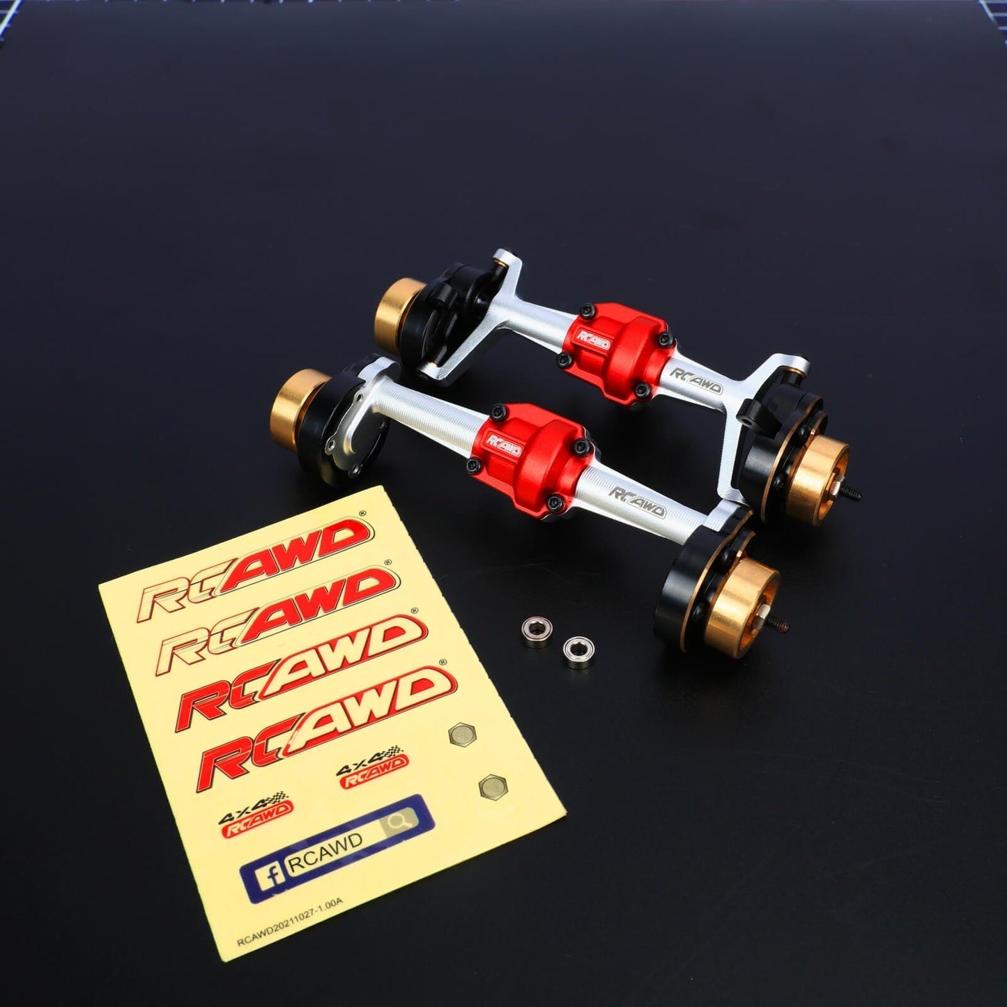 RCAWD HobbyPlus CR18 Portal Axles - RCAWD