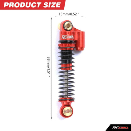 RCAWD HobbyPlus CR18 RCAWD 1/18 HobbyPlus CR18 Upgrades Shocks Oil Type Front Rear Shock 240303