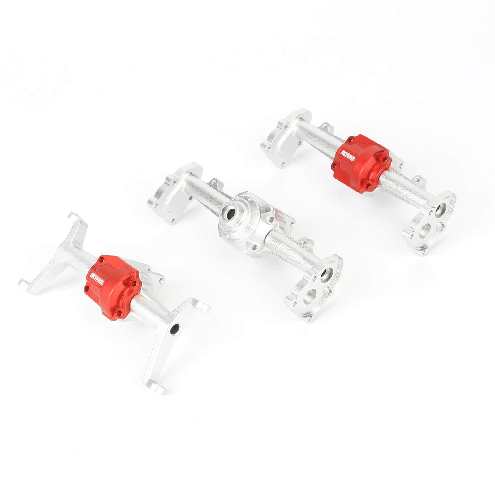 RCAWD HobbyPlus CR18 RCAWD Hobbyplus 1/18 ARKTOS Portal Axles Housing Set Front Center Rear