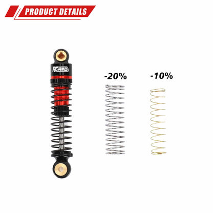 RCAWD HobbyPlus CR18 RCAWD HobbyPlus CR18 Oil-filled Shocks Simplified Version