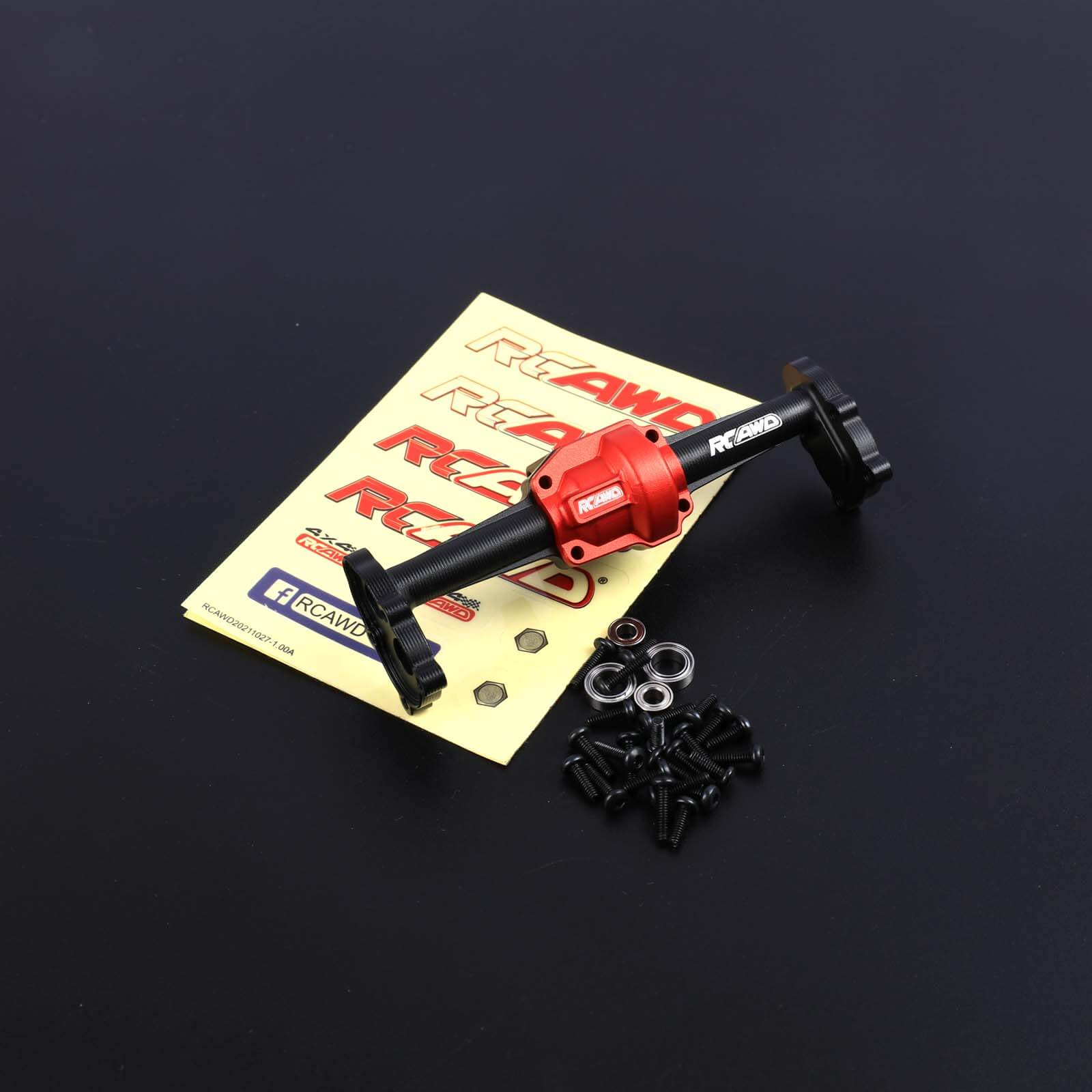 Robby取引 RCAWD HobbyPlus CR18 Front Rear Portal Axles