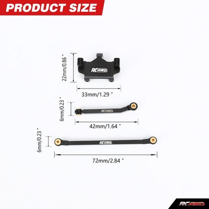 RCAWD HobbyPlus CR18 RCAWD HobbyPlus CR18 Upgrades Optional Aluminum SOA Conversion Set