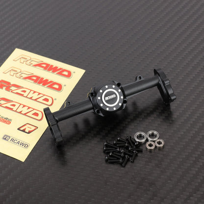 RCAWD HobbyPlus CR18 Rear / Black RCAWD Hobbyplus 1/18 ARKTOS Front Center Rear Portal Axles Housing Set