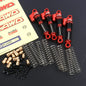 RCAWD HobbyPlus CR18 Red RCAWD 1/18 HobbyPlus CR18 Upgrades Shocks Oil Type Front Rear Shock 240303