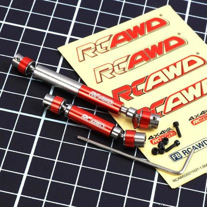 RCAWD HobbyPlus CR18 Red RCAWD HobbyPlus CR18 Center Driveshafts Stainless Steel 240305