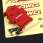 RCAWD HobbyPlus CR18 Red RCAWD HobbyPlus CR18 Upgrades Transmission Gearbox Mount 240302