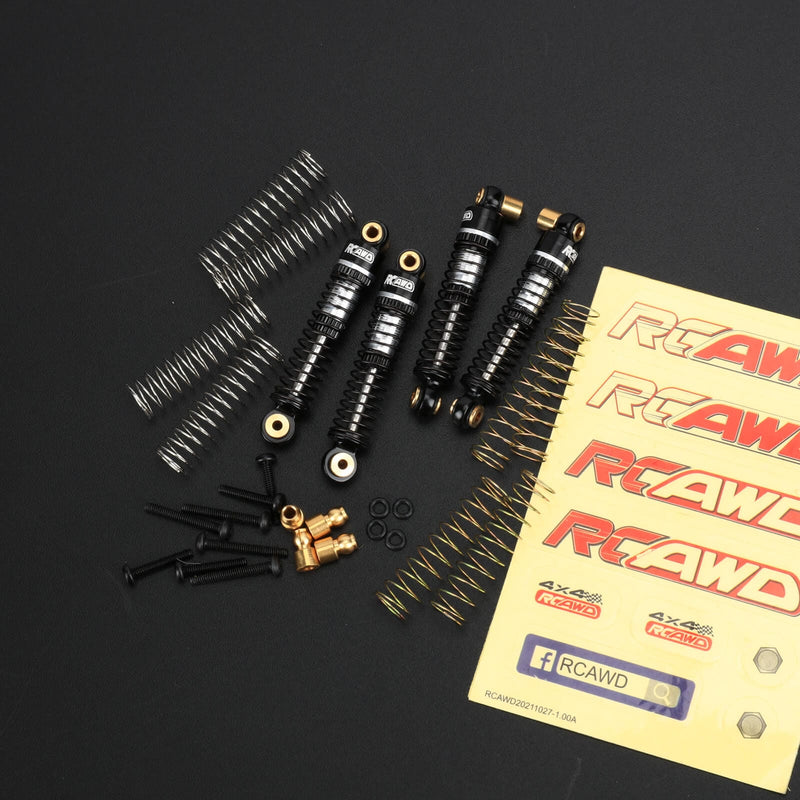 RCAWD 1/18 HobbyPlus CR18 Upgrades Oil Type Simplified Version F/ R Shocks - RCAWD