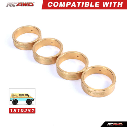 RCAWD HobbyPlus CR18 Upgrades Wheel Counterweight Ring 240299 - RCAWD