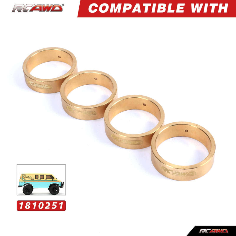 RCAWD HobbyPlus CR18 Yellow RCAWD HobbyPlus CR18 Upgrades Wheel Counterweight Ring 240299