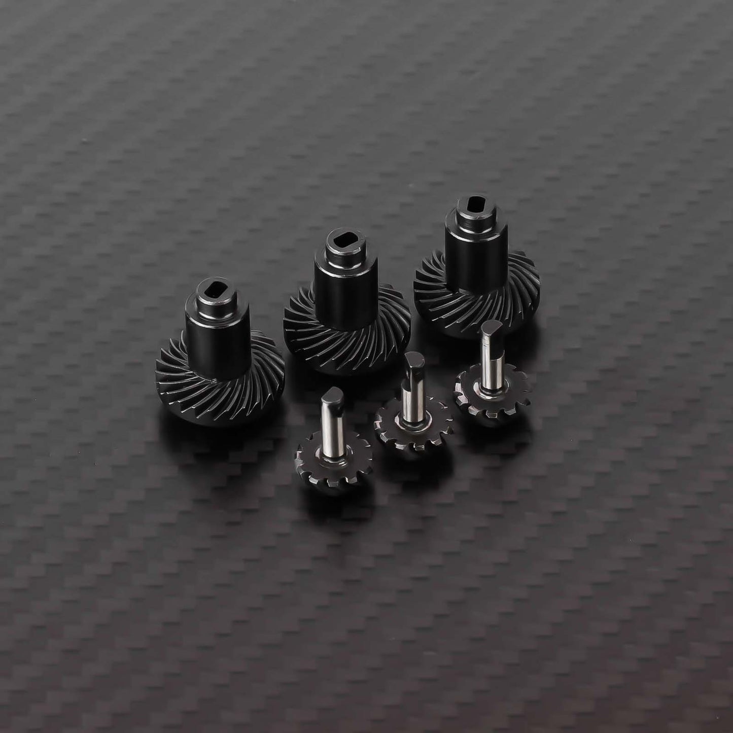 RCAWD HobbyPlus CR18P 3 Set RCAWD HobbyPlus CR18P ARKTOS 28T 11T Front Rear Axle Helical Spiral Bevel Gear