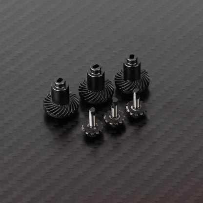 RCAWD HobbyPlus CR18P 3 Set RCAWD HobbyPlus CR18P ARKTOS 28T 11T Front Rear Axle Helical Spiral Bevel Gear