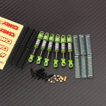 RCAWD HobbyPlus CR18P Green RCAWD HobbyPlus CR18P ARKTOS Oil-filled Shock Absorbers Damper Set with 12/pc replacement Spring