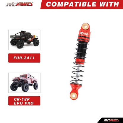 RCAWD HobbyPlus CR18P RCAWD CR18P Front Rear Shock Set for HobbyPlus 1/18 4WD Upgrade Parts