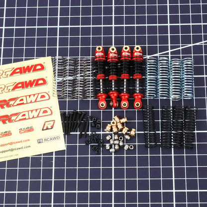 RCAWD HobbyPlus CR18P RCAWD CR18P Front Rear Shock Set for HobbyPlus 1/18 4WD Upgrade Parts