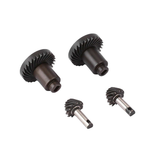 RCAWD HobbyPlus CR18P RCAWD Furitek HobbyPlus CR18P 28T 11T Front Rear Axle Helical Spiral Bevel Gear Upgrade Parts
