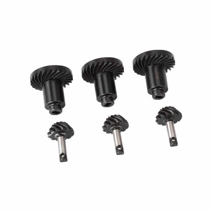 RCAWD HobbyPlus CR18P RCAWD HobbyPlus CR18P ARKTOS 28T 11T Front Rear Axle Helical Spiral Bevel Gear