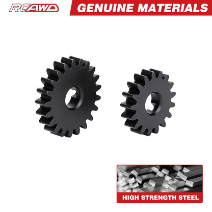 RCAWD HobbyPlus CR18P RCAWD HobbyPlus CR18P Pro Portal Axle Gears 17T/21T