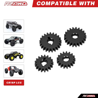 RCAWD HobbyPlus CR18P RCAWD HobbyPlus CR18P Pro Portal Axle Gears 17T/21T
