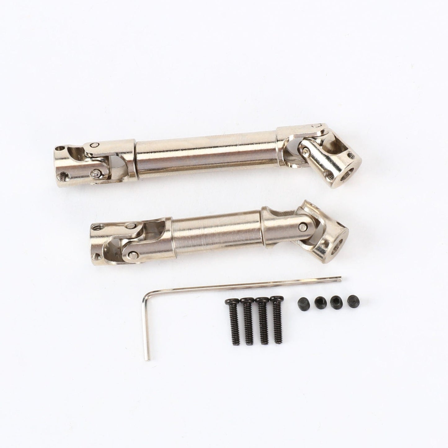 RCAWD HobbyPlus CR18P Steel Drivshaft Set RCAWD HobbyPlus CR18P 69MM 53MM Steel Drivshaft Front Rear Heavy Duty Drive Shaft