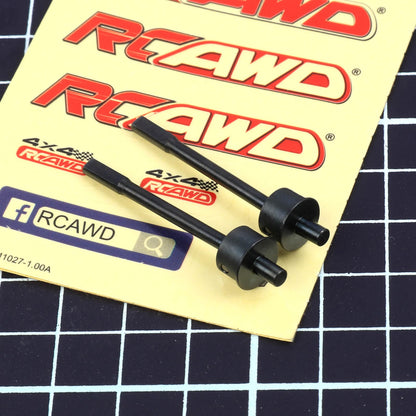 RCAWD HobbyPlus CR18P Upgrades Front CVD Driveshafts for Trail Hunter &Rock Van 240241 - RCAWD